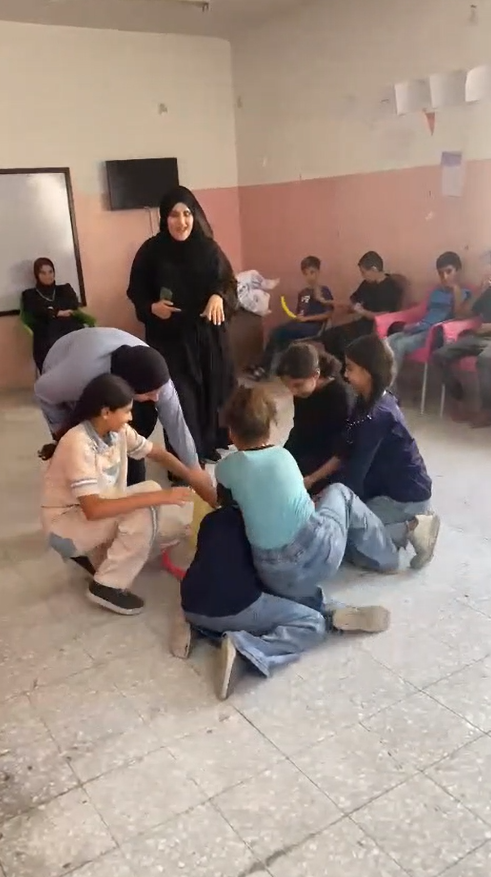 أنشطة الدعم النفسي للأطفال