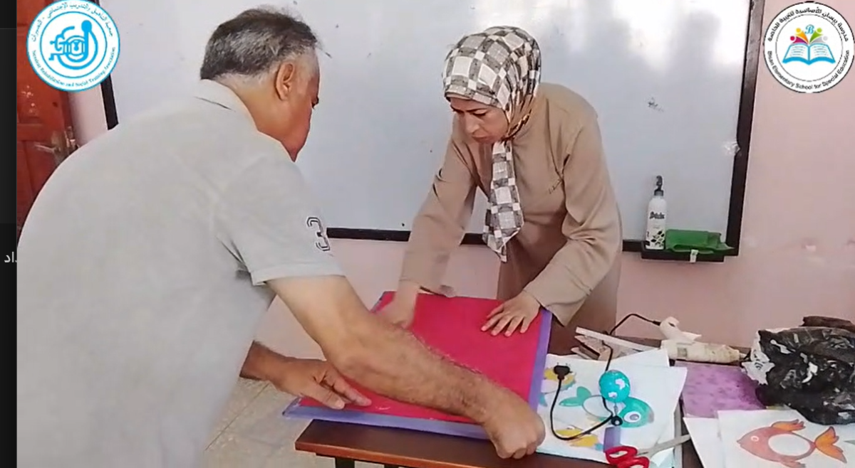 ورشة إعداد الوسائل التعليمية